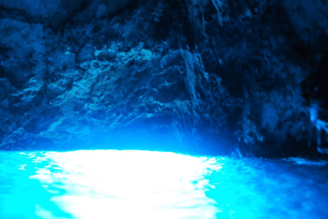 Blue cave, vis, Croatia