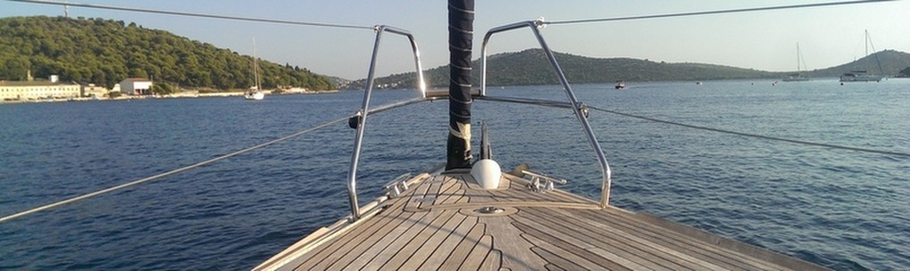 Korcula sailing, Croatia