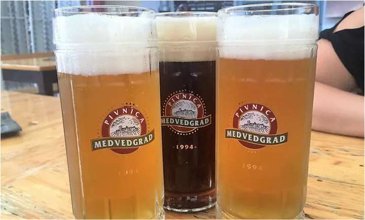 beer at pivnica mali medo