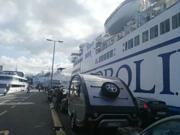 Ferry in croatia