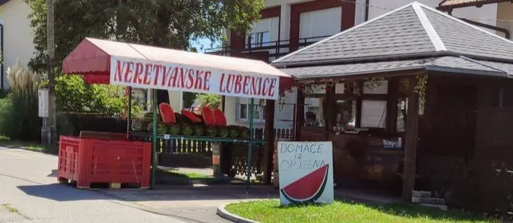 Fruit stands in croatia