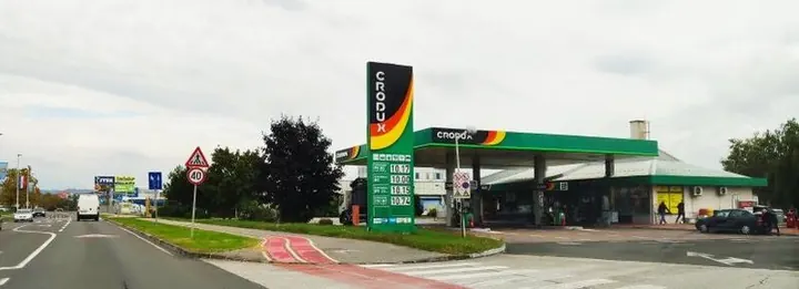 Gas station in croatia