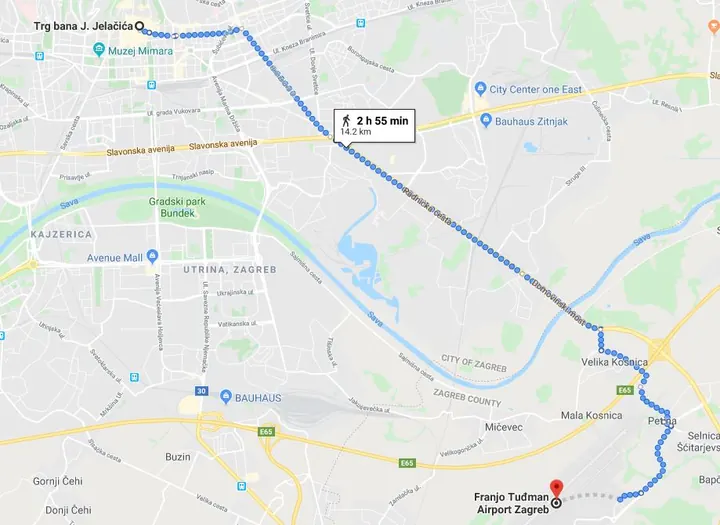 5 Options to Get From Zagreb Airport to Downtown Zagreb