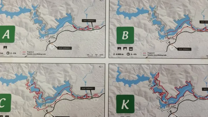 Plitvice trails map 43763
