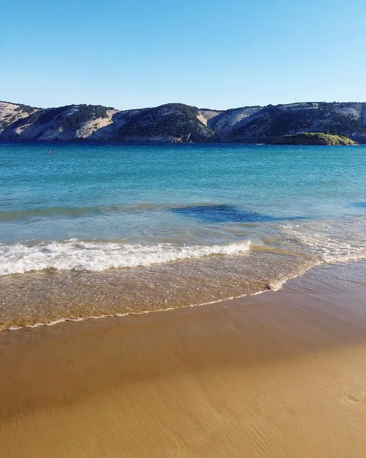 Rajska beach rab